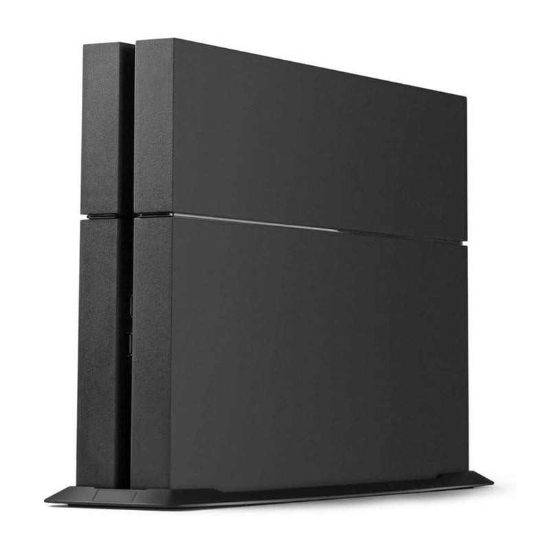 KlsyChry Vertical Stand for PS4 PlayStation 4 Console with Built-in Cooling Vents and Non-Slip Feet (Black) - Image 1